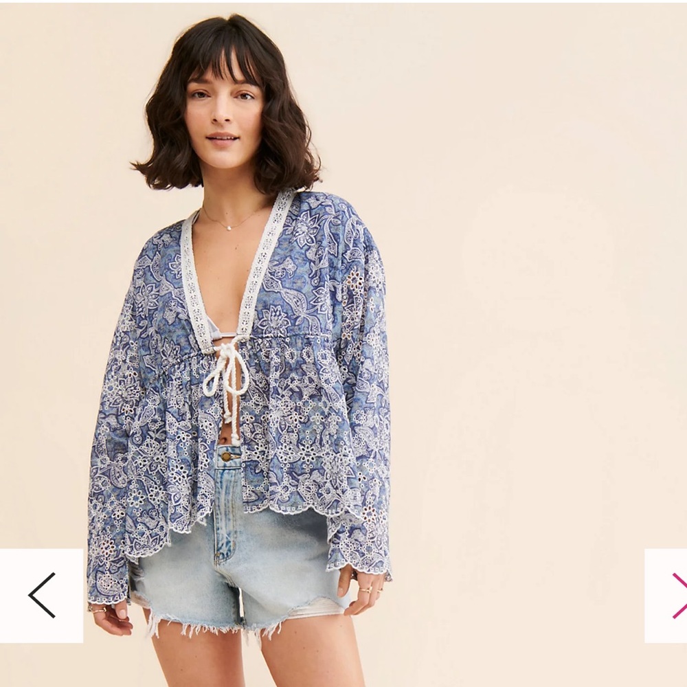 Free People Bed Jacket